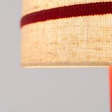 Space age floor lamp with tripod base (Germany, 1970s).