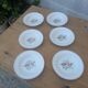 6 assiettes creuses