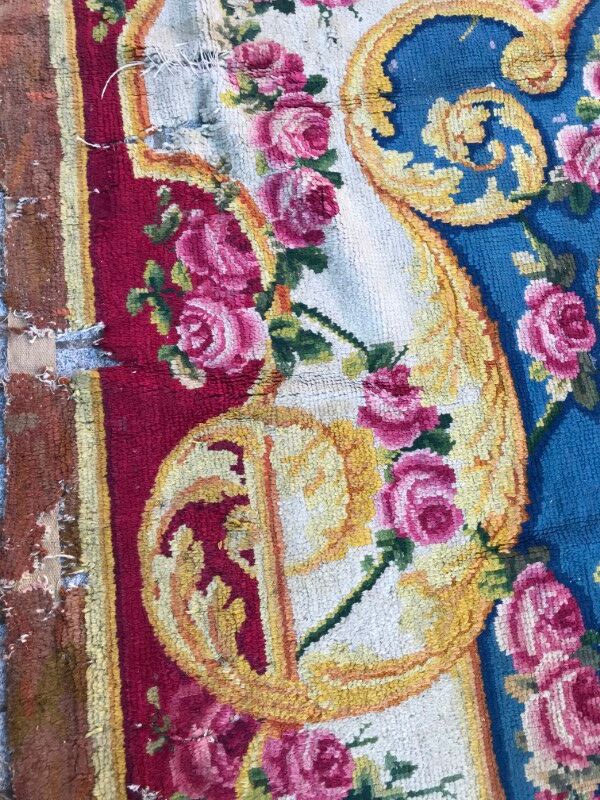 Old carpet soap spain handmade 275 x 555 cm