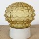 Vintage White Porcelain Ceiling Light, 1970s
