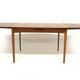 Table de salle à manger "portefeuille" en teck, Suède, 1960