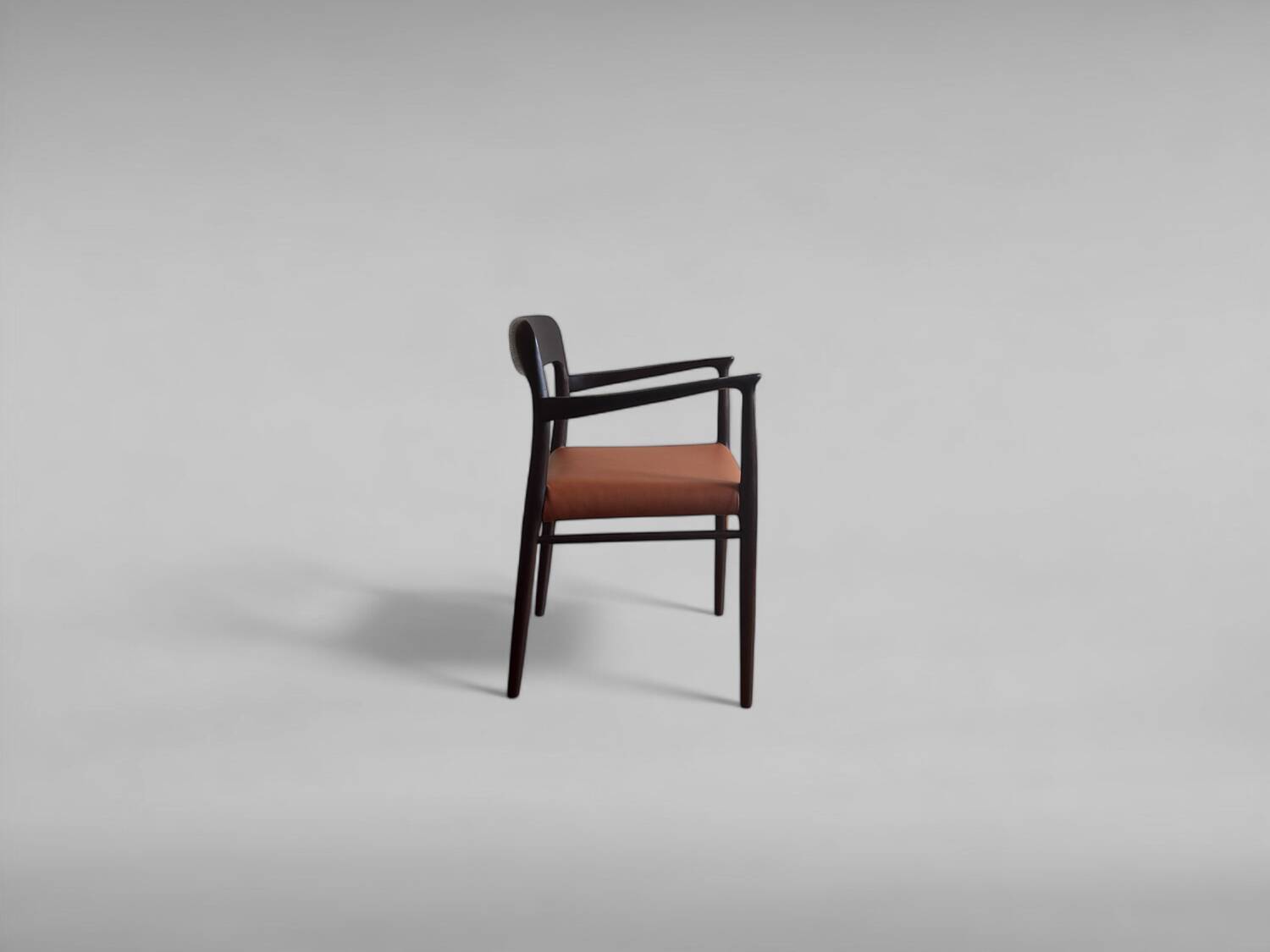 Danish Armlehnenstühle Modell 56 Von Niels O. Møller, 4er Set