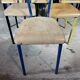 Lot de 16 chaises d'école