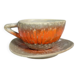 1930s ceramic cup and saucer