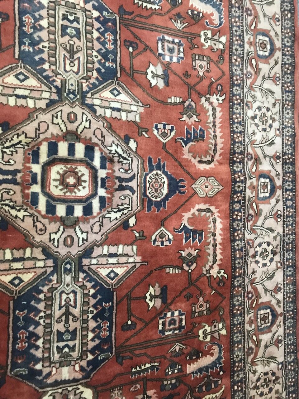 Afghan handmade rug 169x203 cm