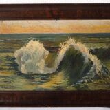 The Wave, Sea Old Painting