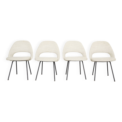 Chaises de conférence n° 72 par Eero Saarinen pour Knoll, années 1950, ensemble de 4.