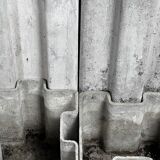 Set of 4 puzzle planters Switzerland 1950s