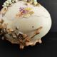 19th century egg-shaped porcelain box