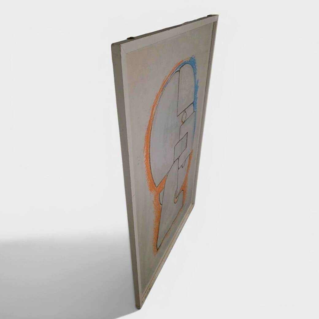 Grande lithographie signée –Rare Épreuve d’artiste - 1970