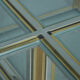 Brass and chrome coffee table with four nesting tables 1970