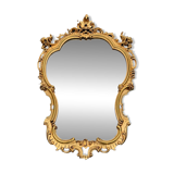 Rococo mirror in gilded wood