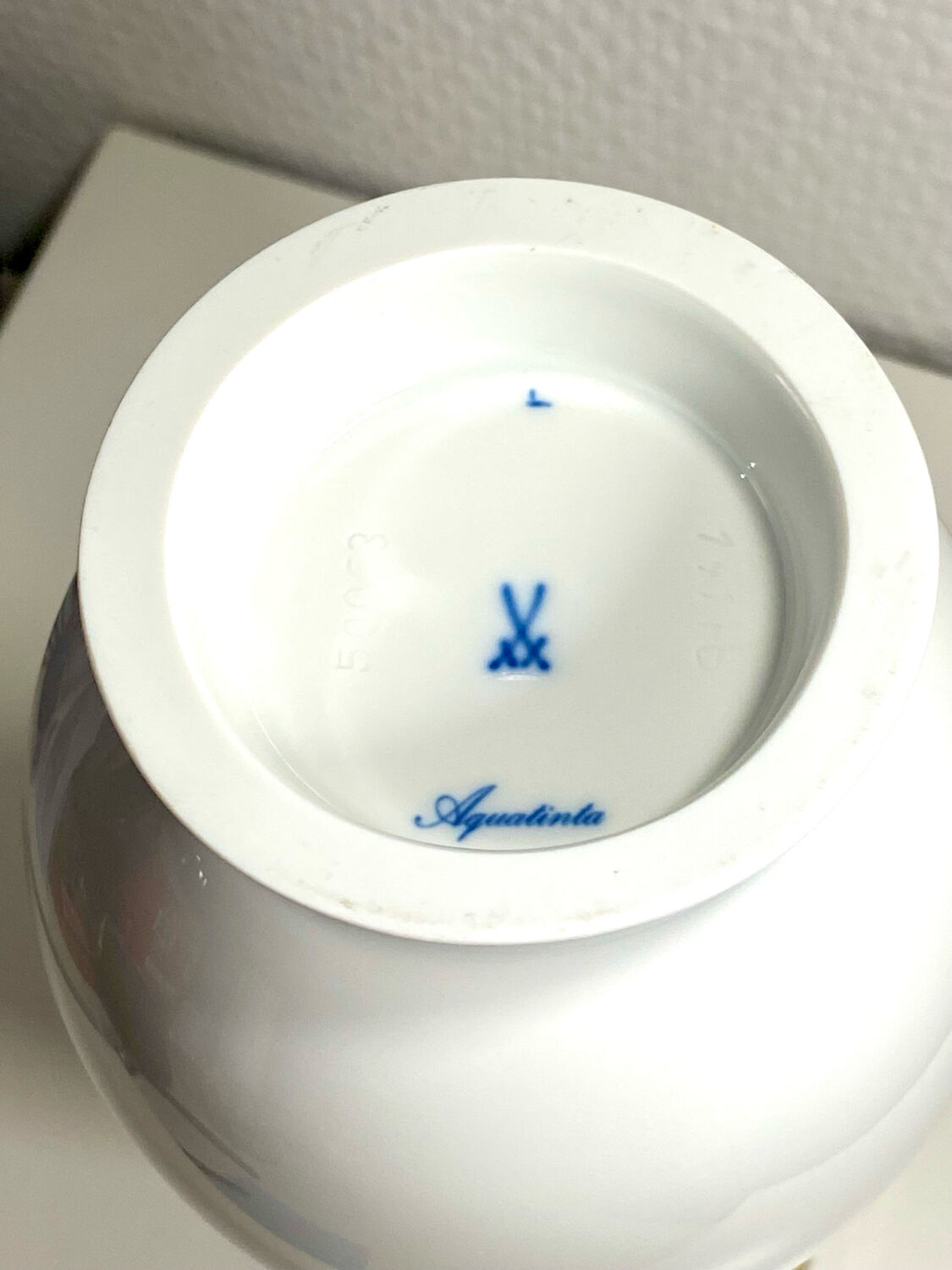 Meissan porcelain vase