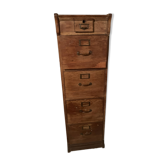 Cabinet de classement antique en bois massif