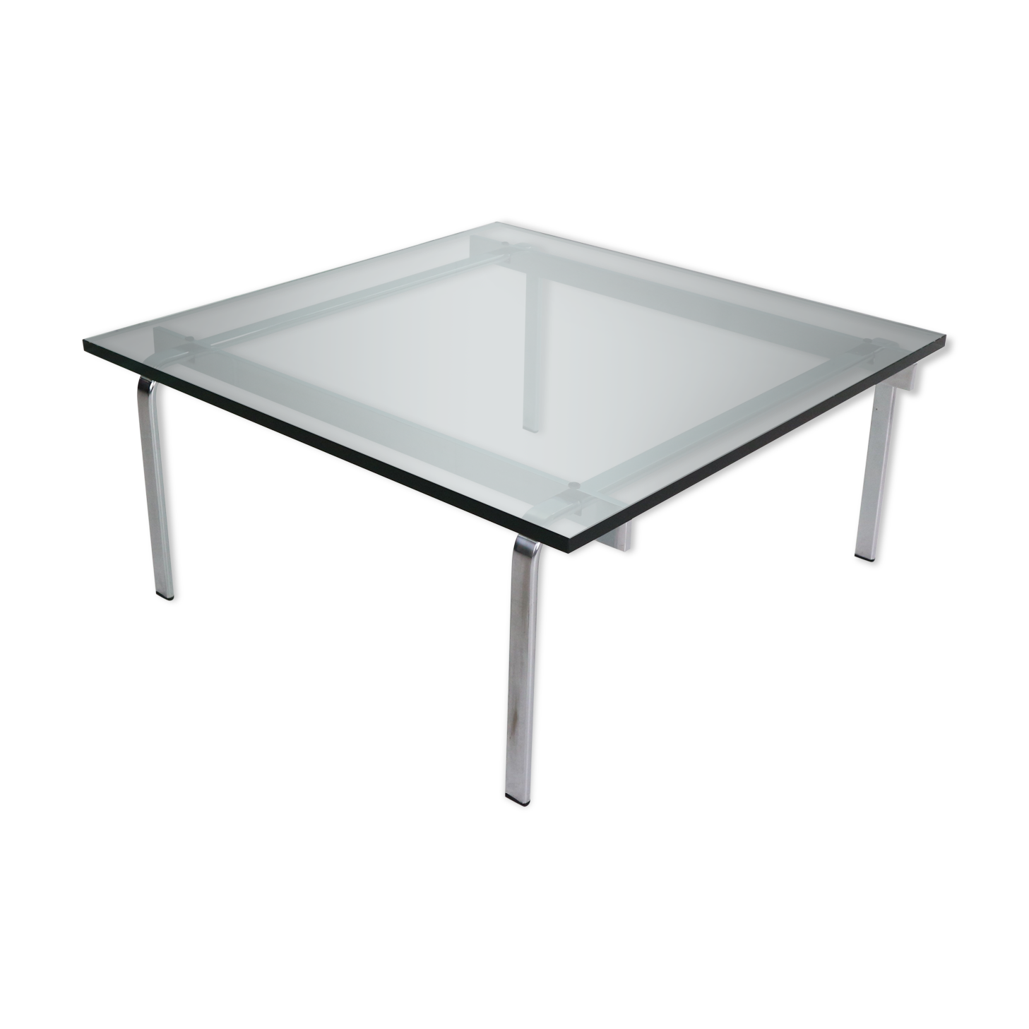 Preben Fabricius& Jørgen Kastholm "FK90" Coffee Table, Kill International, 1970s