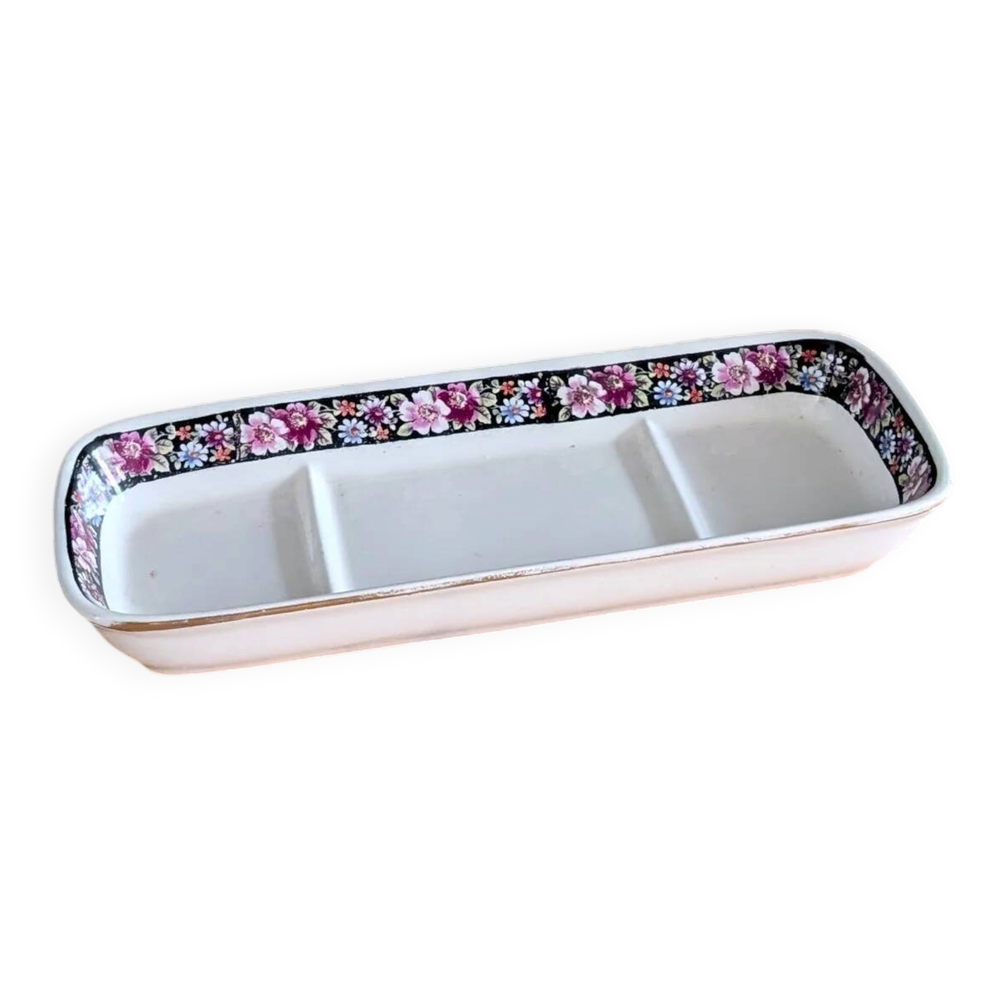 Ceramic soap dish - Boch La Louvière