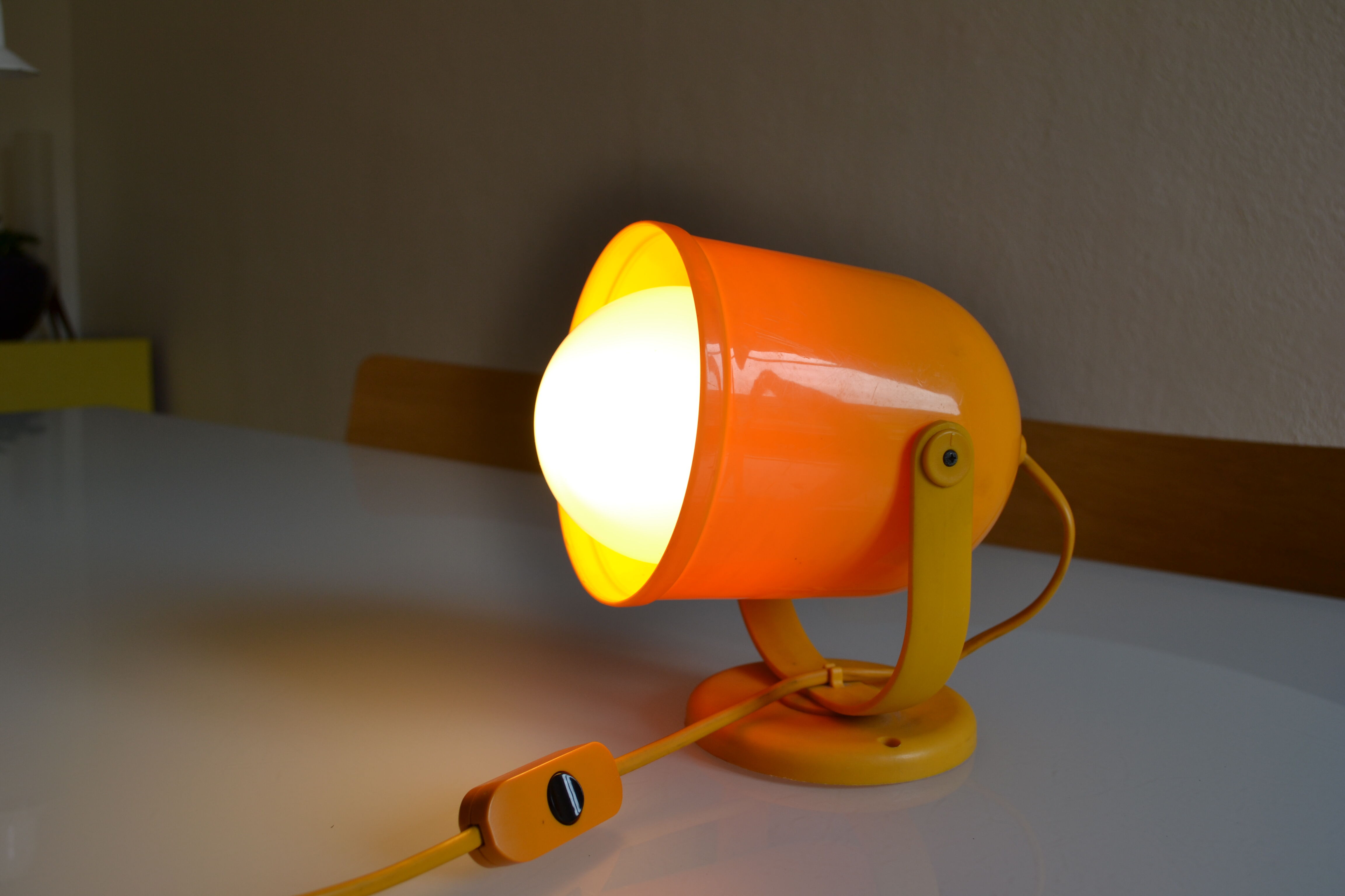 SPACE AGE ELENCO WALL LAMP SPOT LAMP, SWEDEN 1970's