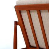 2 chaises longues en teck par Skive Mobelfabrik