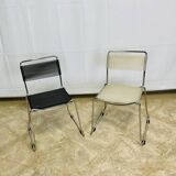 Paire de chaises scoubidou enfant