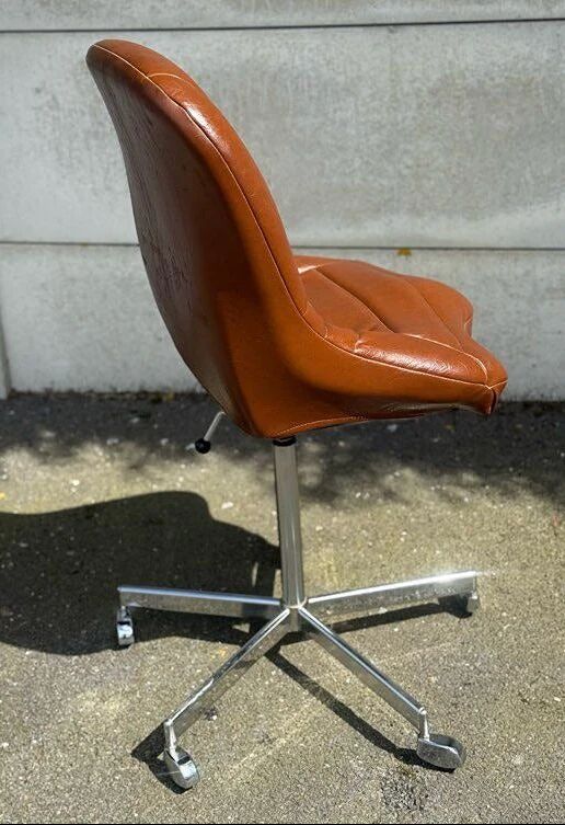 Office chair – Tritub – Furniture – Brown vintage