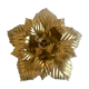 Golden flower wall lamp