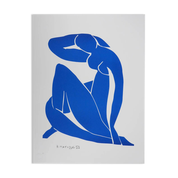 Henri Matisse: Blue Nude V, signed lithograph