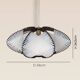 Vintage Scandinavian style wooden woven suspension – Corolle L – D54 cm