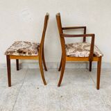 Vintage chair and armchair 1960