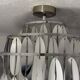 Space Age Chandelier with Cascading Plastic Discs – Mid-Century Modern