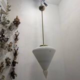 Suspension lumineuse en verre de Murano années 1980