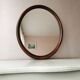 Vintage oval mirror from the 70s 45x35cm