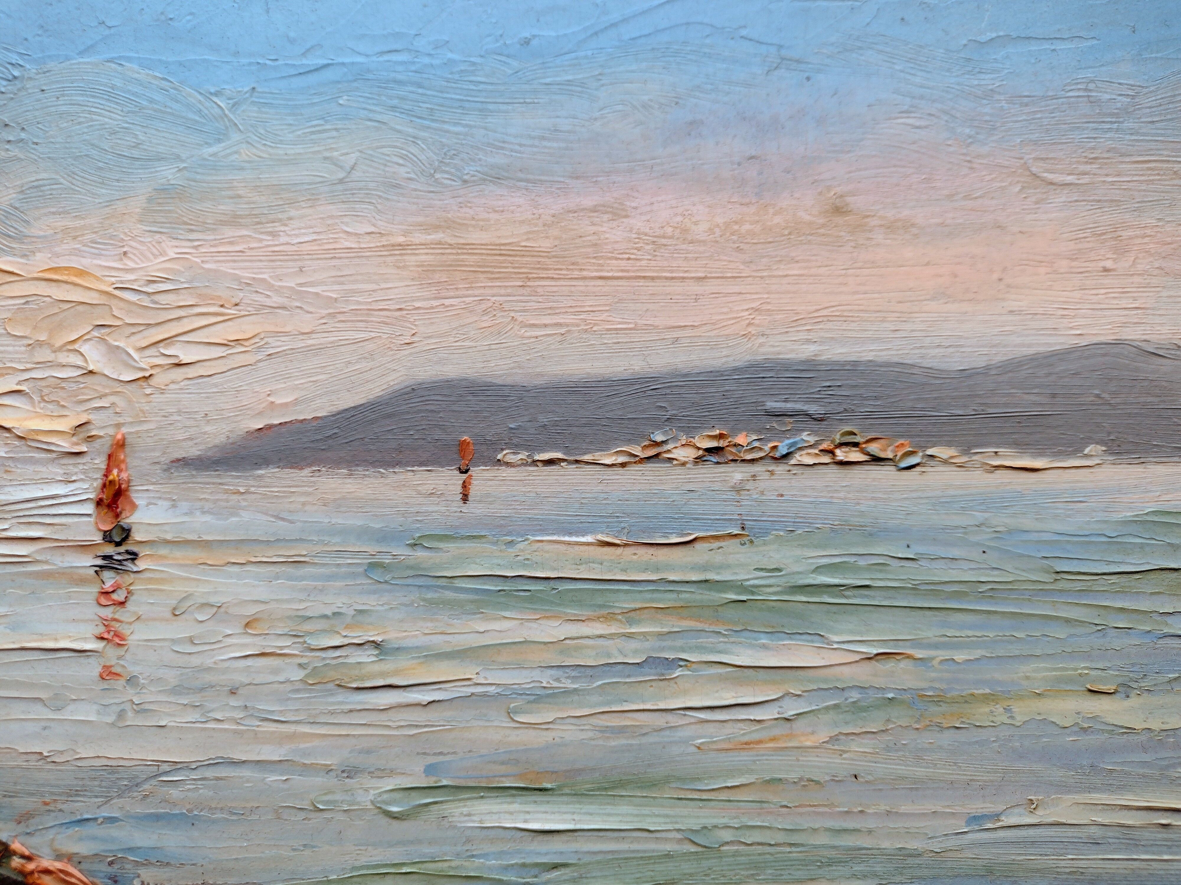 Original Louis Pastour oil painting France