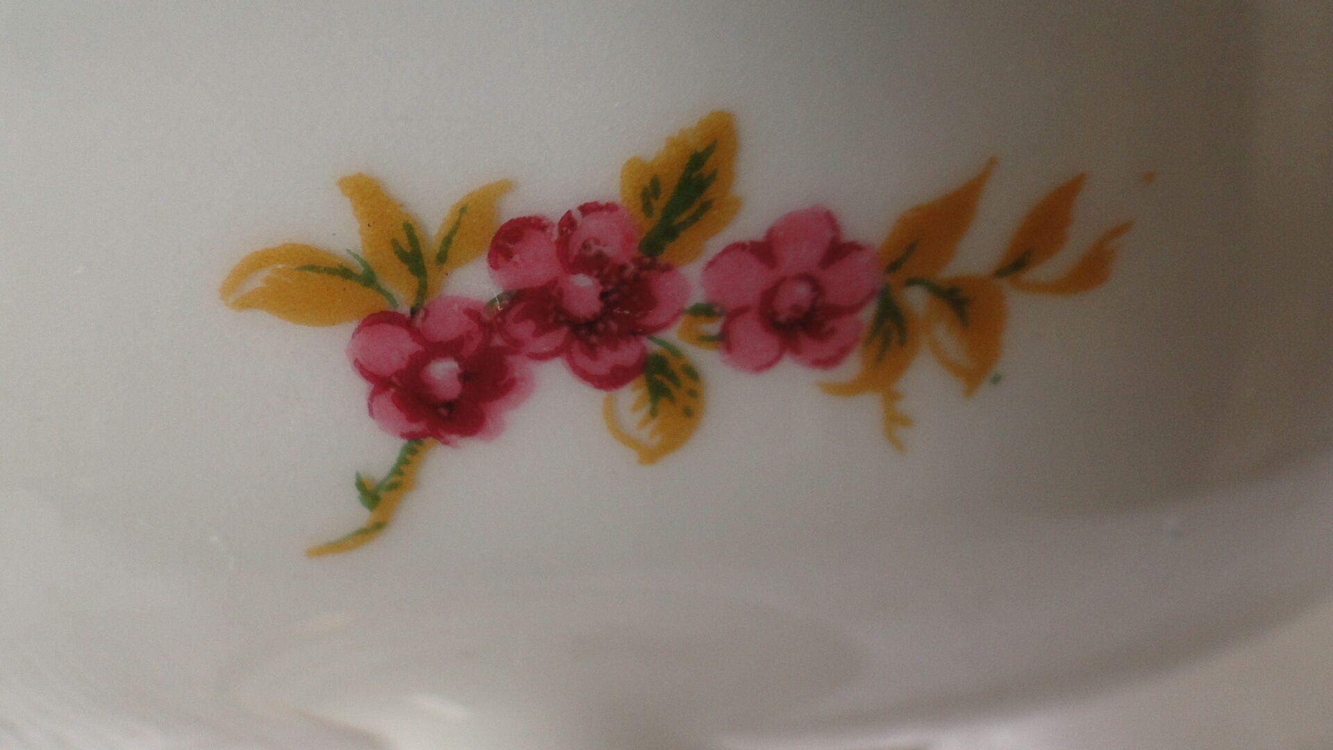 Old porcelain shower foot bowl Limoges f legrand et cie 20s