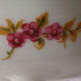 Old porcelain shower foot bowl Limoges f legrand et cie 20s
