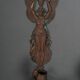 Pair of Empire period bronze sconces decorated with a winged woman