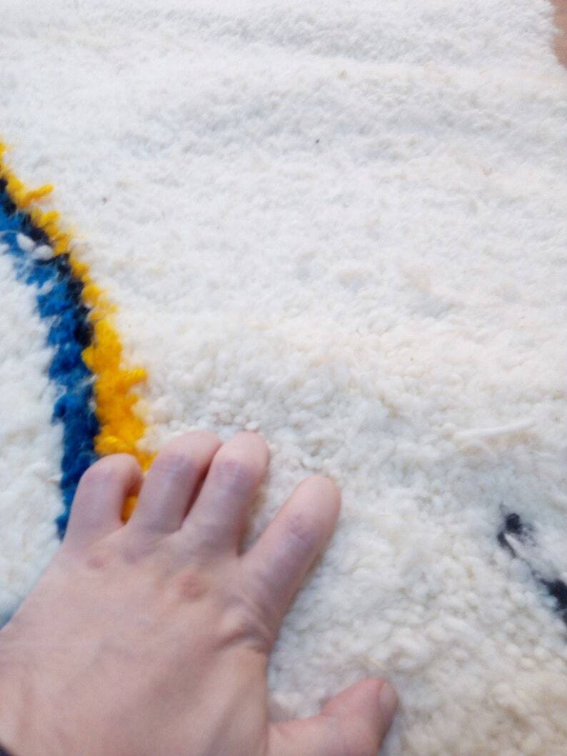 Tapis bérbere fait main traditionnelle 250cmx150cm