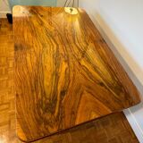 Art Deco walnut dining table