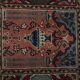 Vintage Turkish handmade rug 250x306 cm