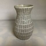 Vase in glittery mosaic