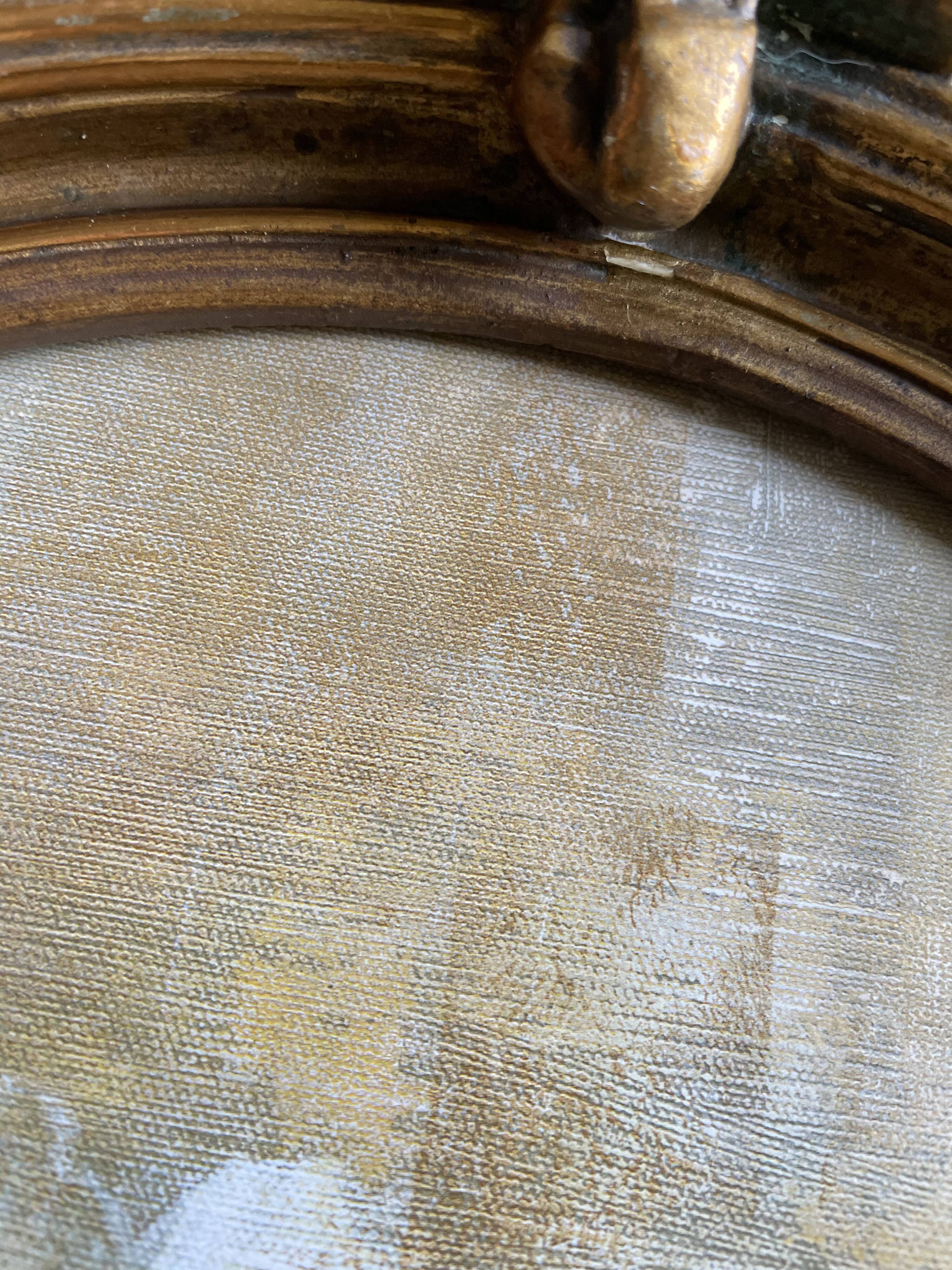 Louis XVI knot oval frame