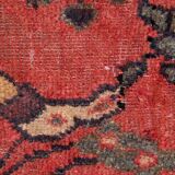 Vintage Red Wool Persian Area Rug- 110x170cm
