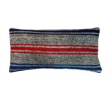 Vintage turkish kilim cushion cover , 30 x 60 cm