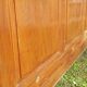Low wall panelling 8.65m panelled with mouldings wainscoting skirting.