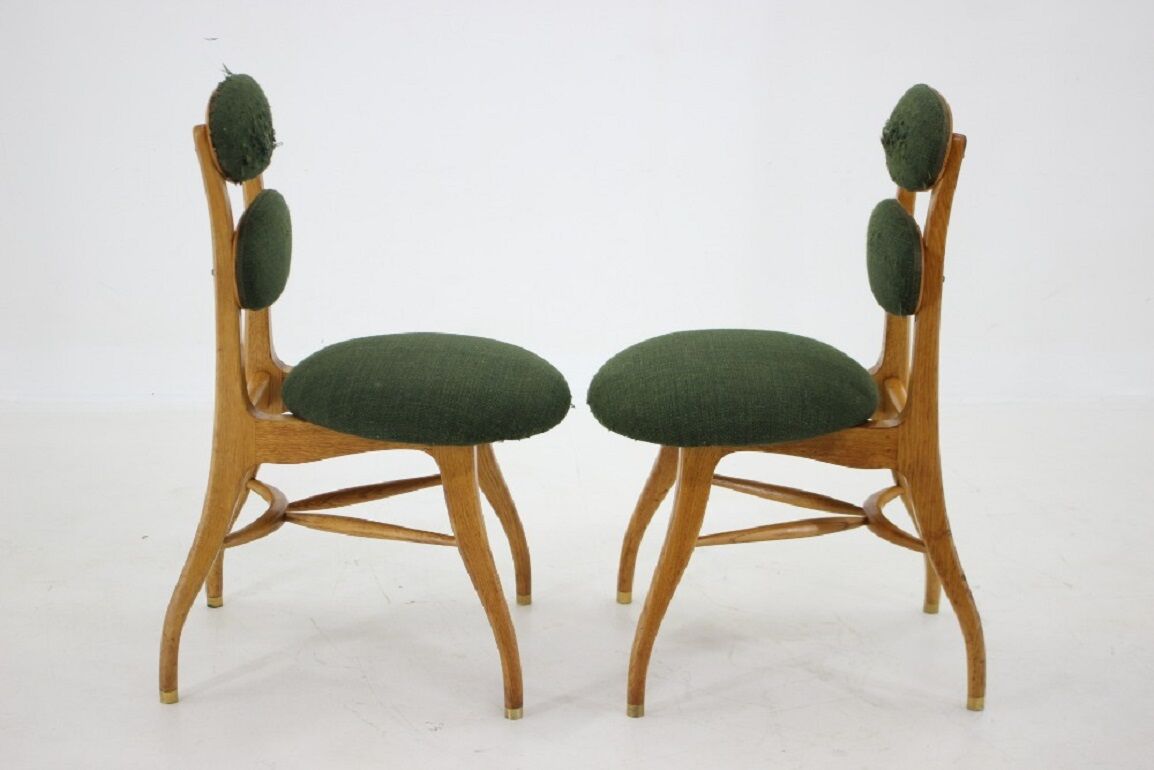 Paire de chaise Musicale de Vilhelm Lauritzen, Danemark