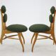 Paire de chaise Musicale de Vilhelm Lauritzen, Danemark