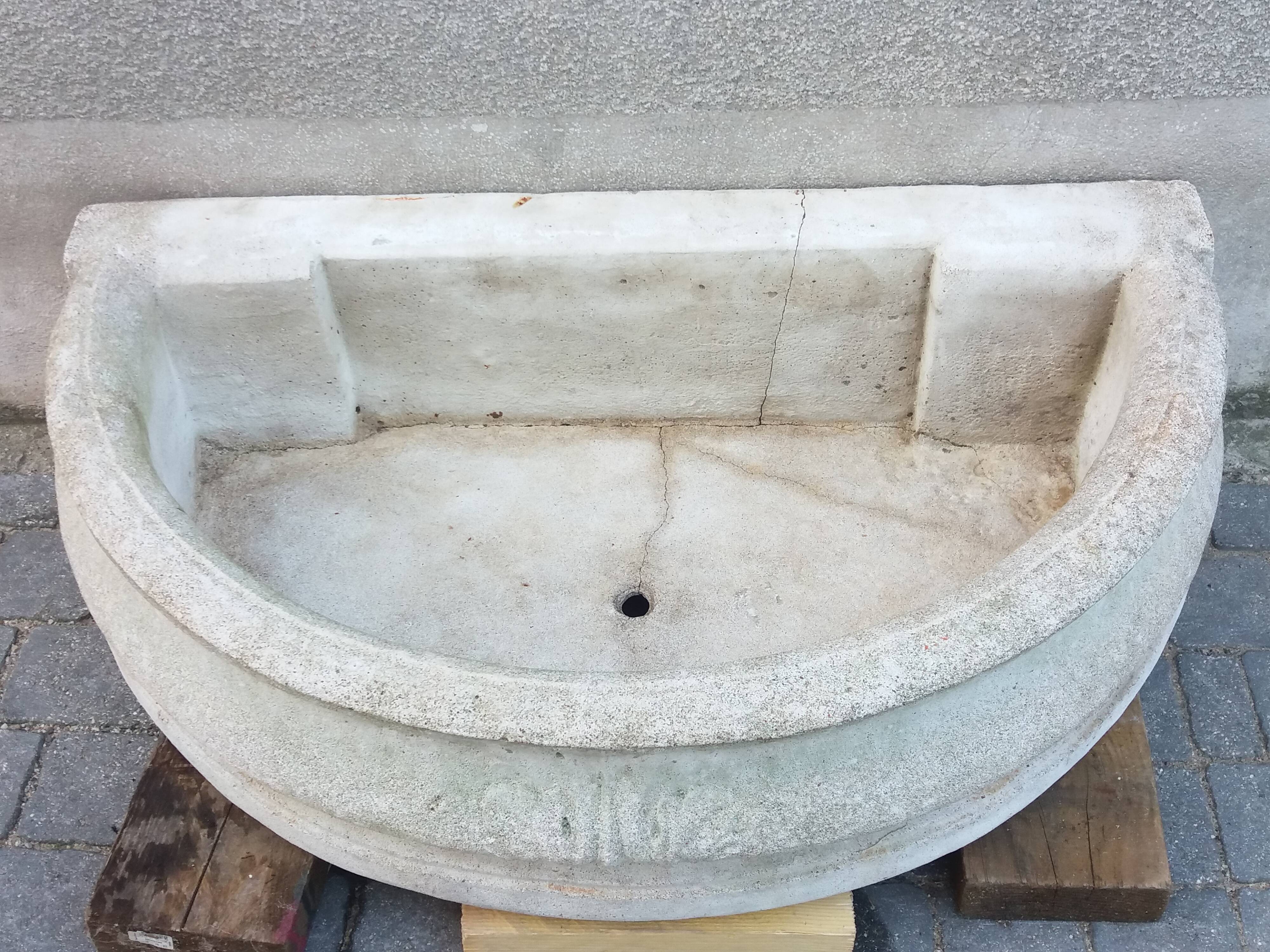 Louis XVI-style garden fountain