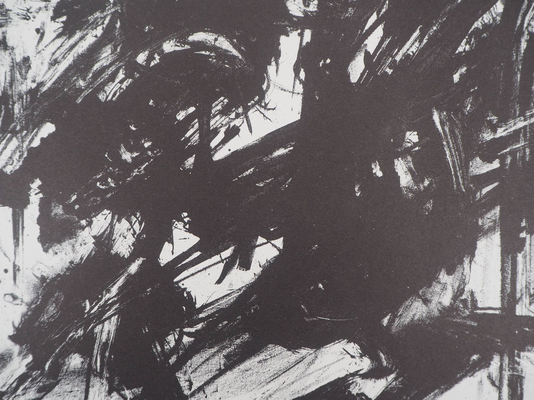 Emilio vedova: intolleranza - original lithograph