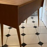 Console vintage pieds compas