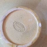 Vallauris enameled dish