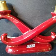 Saint Clement ' s ceramic candle holder